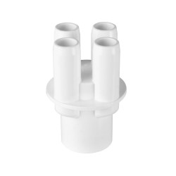 1" F razdelilnik, 4 priključki 3/4" M+