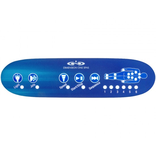 TSC-42 Dimension One overlay, 5 gumbov