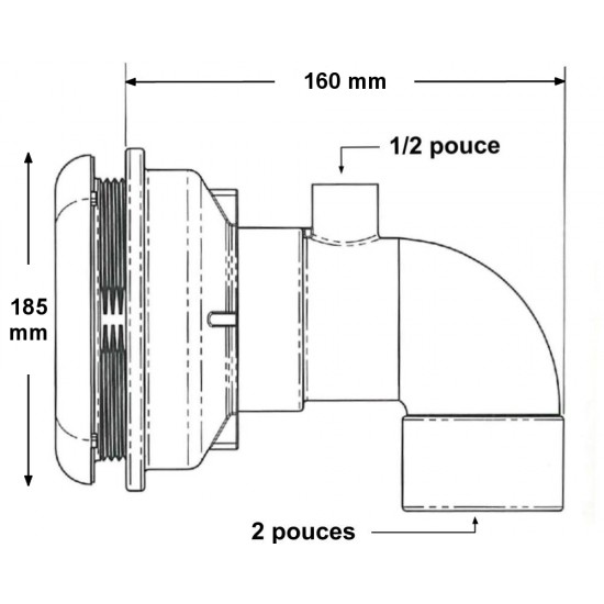 LVJ Crystal Usmerjeni curek 7,5"