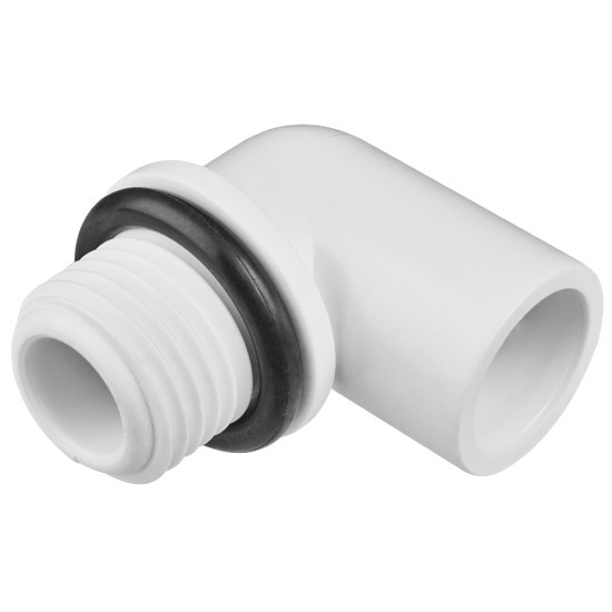 90-stopinjski adapter za odzračevanje, 1/4" navoj