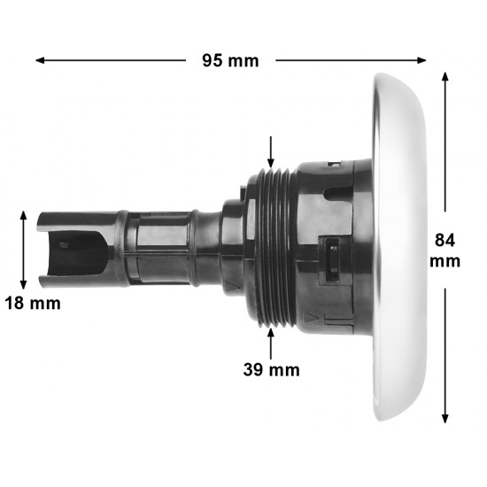 LVJ 3" curek - Crystal Twin Roto
