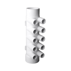 1,5" M/F razdelilnik, 10 priključkov 3/4" M+