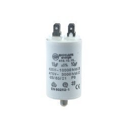 10µF kondenzator z lopatičnimi konektorji