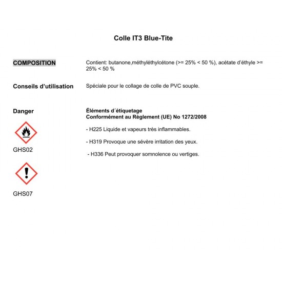 IT3 Blue-Tite lepilo 250 ml