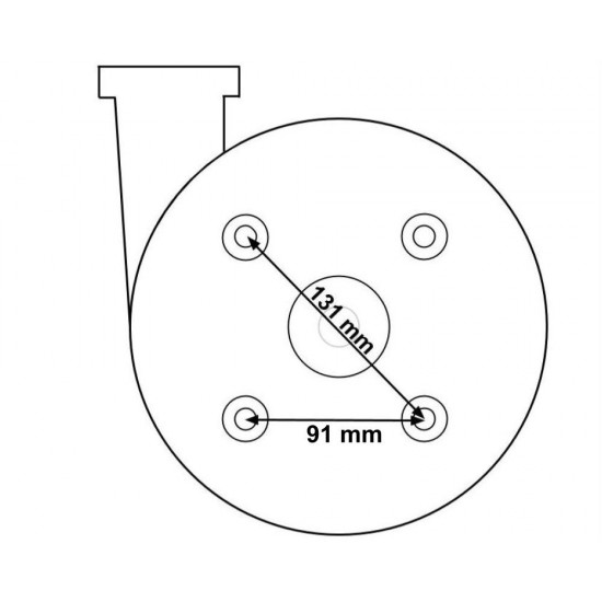 LX Whirlpool WTC50M črpalka za mokri konec