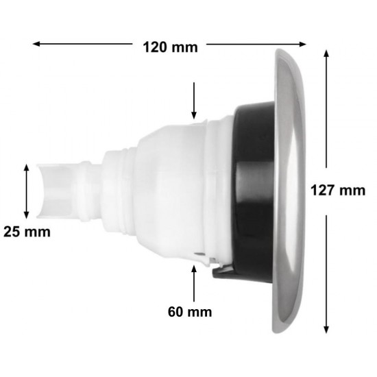 JAZZI TP-1103 - 5" Crystal Directional jet