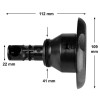 Rising Dragon 4" jet - Twin Roto Scallop