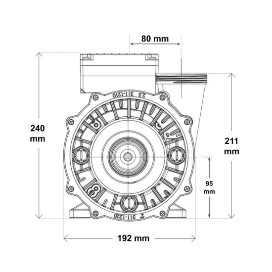 2-stopenjska črpalka Waterway Executive