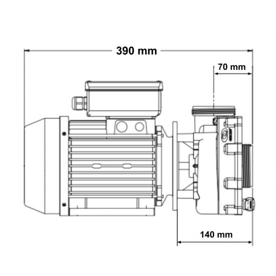 2-stopenjska črpalka Aqua-Flo Flo-Master XP2e