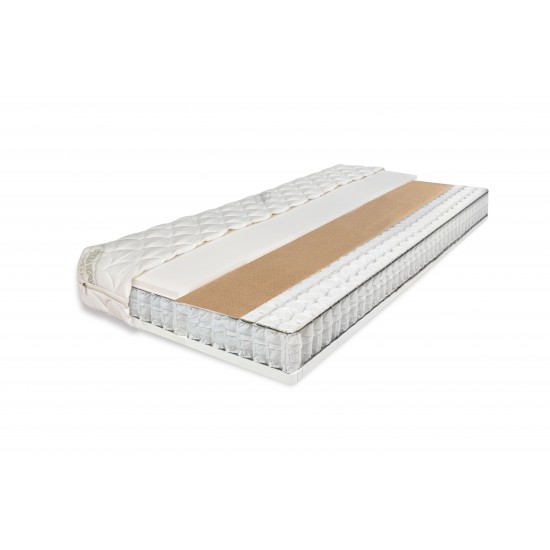 SLOVENSKA POSTELJA PANDA GOLD- Vzmetnica z žepkastimi vzmetmi