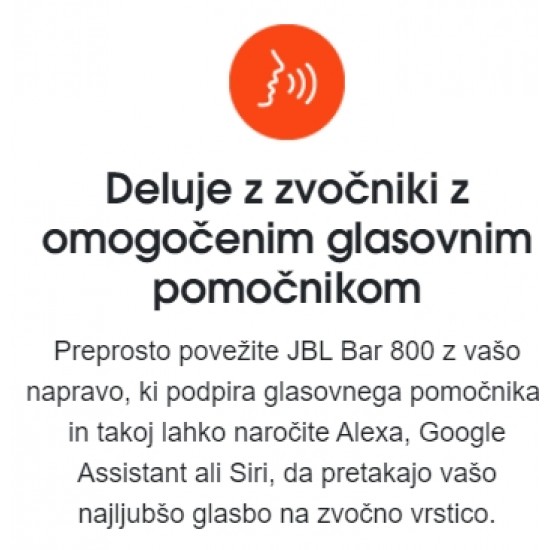JBL Sistem za hišni kino BAR 800