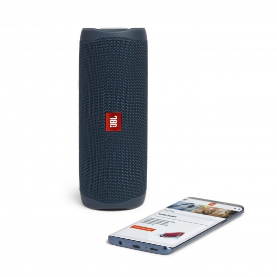 JBL Zvočna postaja  FLIP 5 Bluetooth prenosni zvočnik moder