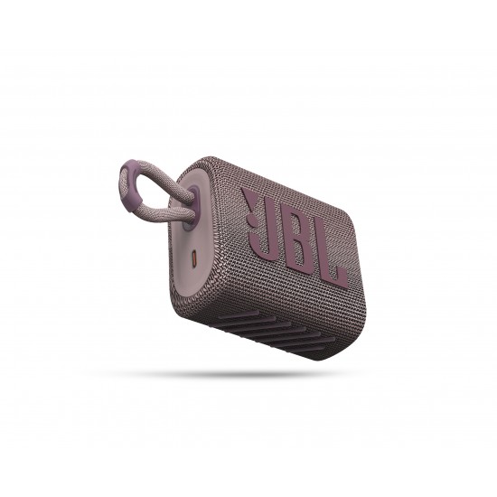 JBL Zvočna postaja  GO3 Bluetooth prenosni zvočnik roza