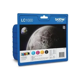 Brother LC1000V (BK-C-M-Y) - Original komplet kartuš