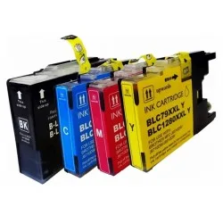 Brother LC1280XLVK (BK-C-M-Y) - Kompatibilen komplet kartuš