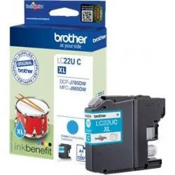 Brother LC22UC (modra) - Original kartuša