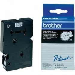 Brother TC-291 (črna-bela) - Original trak