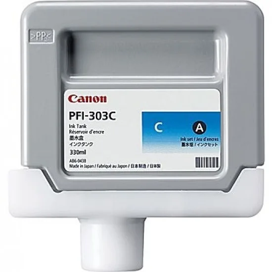 Canon PFI-303C (modra) - Original kartuša