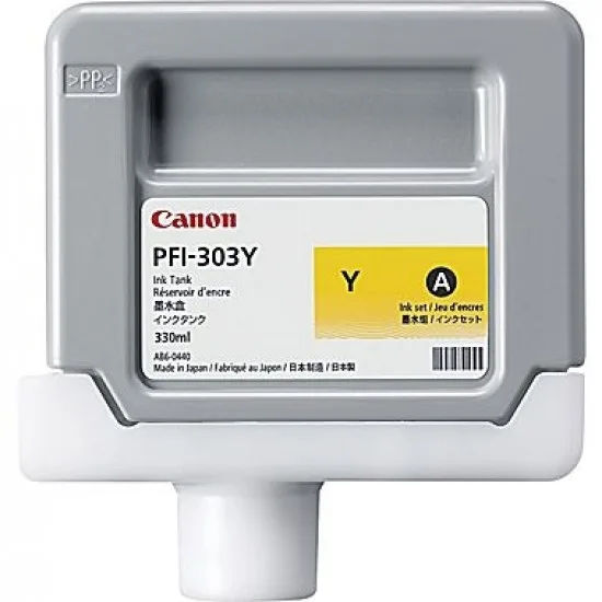 Canon PFI-303Y (rumena) - Original kartuša