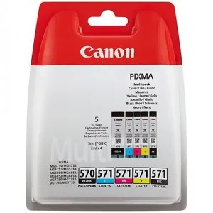 Canon PGI-570 - CLI-571 (BK-C-M-Y) - Original komplet kartuš