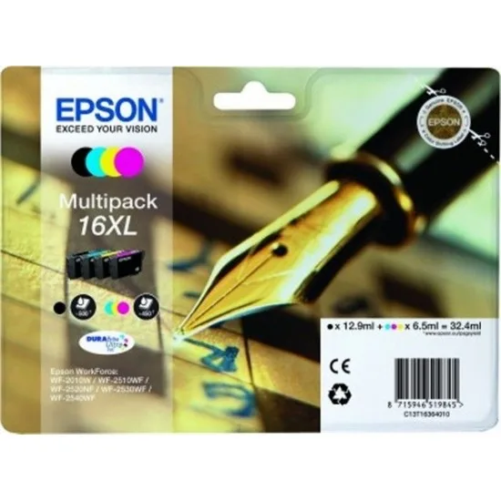 Epson 16 XL (C13T16364010) (BK-C-M-Y) - Original komplet kartuš