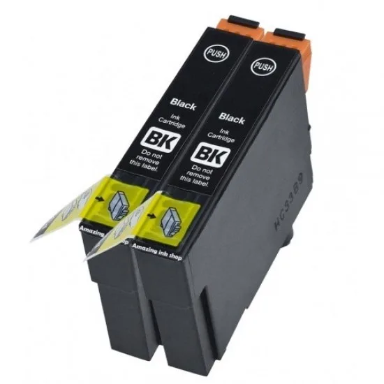 Epson 18 XL (črna) dvojno pakiranje - Kompatibilen komplet kartuš
