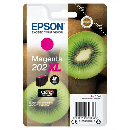 Epson 202XL (C13T02H34010) (škrlatna) - Original kartuša