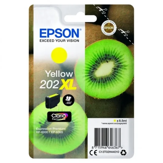Epson 202XL (C13T02H44010) (rumena) - Original kartuša