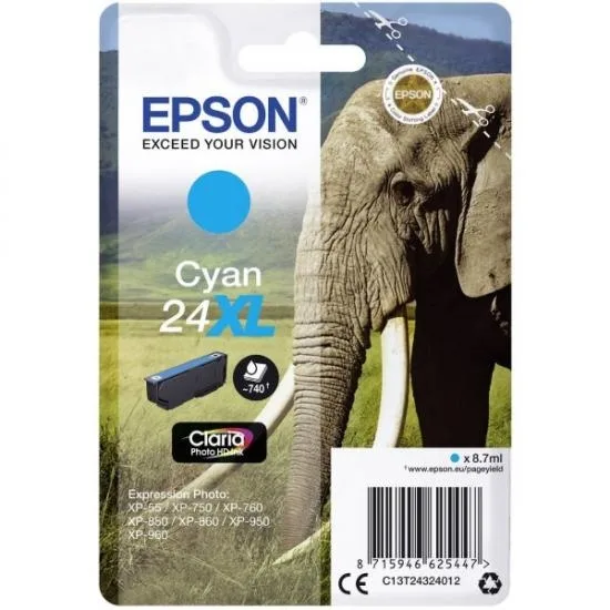 Epson 24XL (C13T24324012) (modra) - Original kartuša