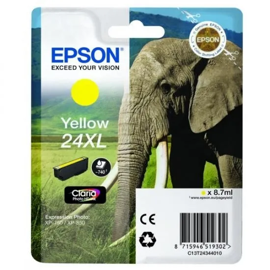 Epson 24XL (C13T24344012) (rumena) - Original kartuša