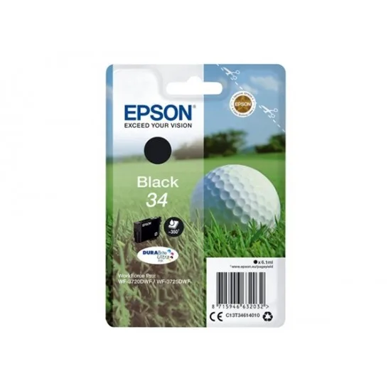 Epson 34 (C13T34614010) (črna) - Original kartuša