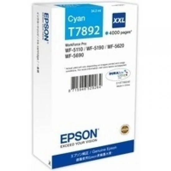 Epson 78 (T7892) (modra) - Original kartuša