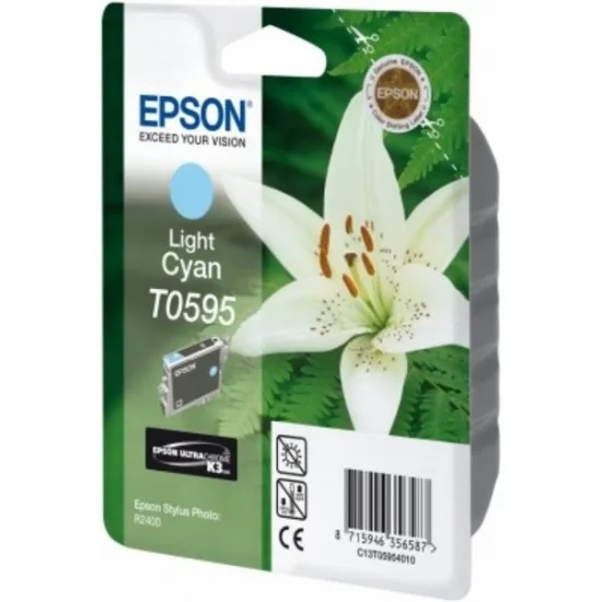 Epson T0595 (svetlo modra) - Original kartuša