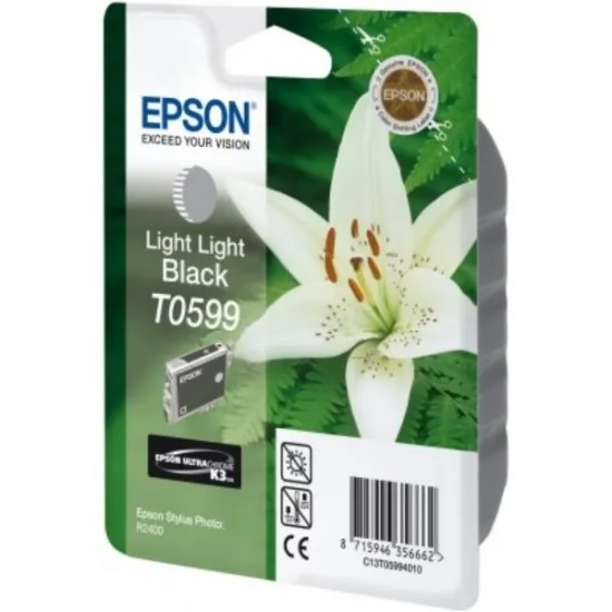 Epson T0599 (svetlo svetlo črna) - Original kartuša
