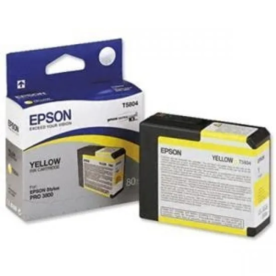Epson T5804 (rumena) - Original kartuša