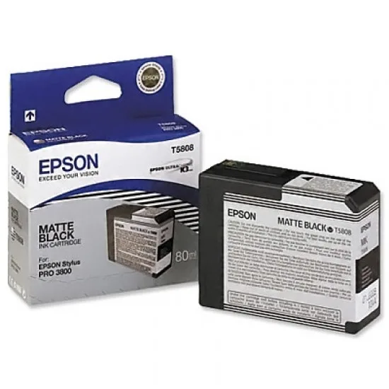 Epson T5808 (matt črna) - Original kartuša