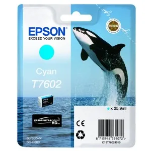 Epson T7602 (modra) - Original kartuša