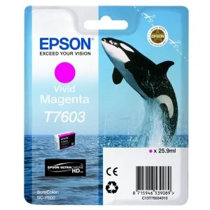 Epson T7603 (škrlatna) - Original kartuša