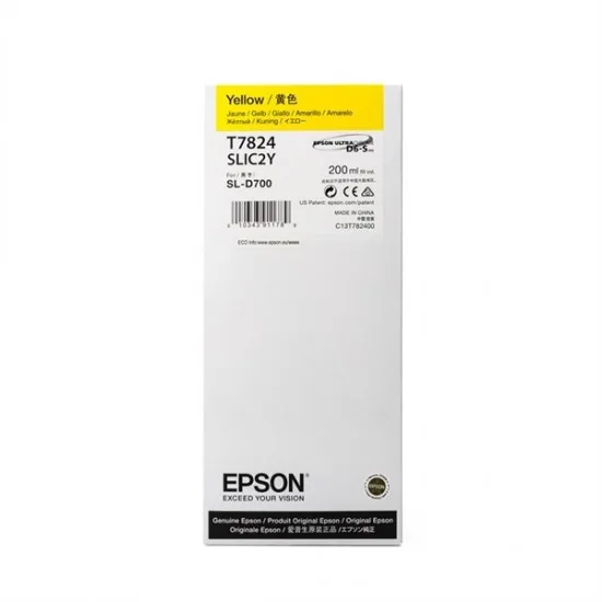 Epson T7824 C13T782400 (rumena) - Original kartuša
