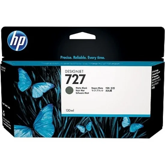 HP B3P22A nr.727 (matt črna) - Original kartuša