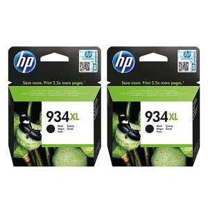 HP C2P23AED nr.934XL (črna) dvojno pakiranje - Original kartuša
