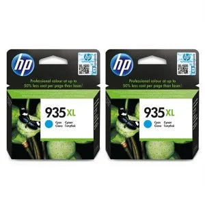 HP C2P24AED nr.935XL (modra) dvojno pakiranje - Original kartuša