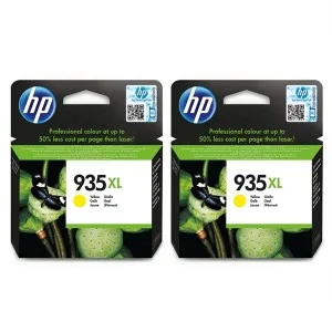HP C2P26AED nr.935XL (rumena) dvojno pakiranje - Original kartuša