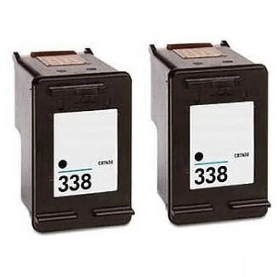 HP C8765EEDK nr.338 (črna) dvojno pakiranje - Kompatibilen komplet kartuš