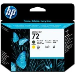 HP C9384A nr.72 (matt črna-rumena) - Original tiskalna glava