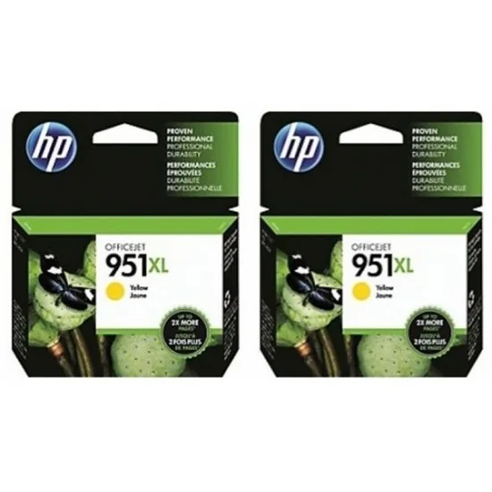 HP CN048AED nr.951XL (rumena) dvojno pakiranje - Original kartuša