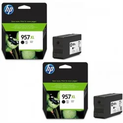 HP L0R40AED nr.957XL (črna) dvojno pakiranje - Original kartuša