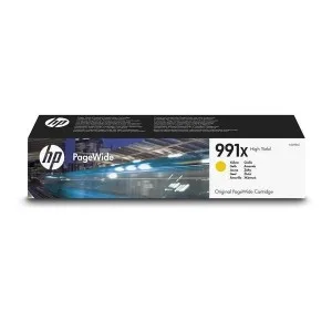 HP M0J98AE nr.991X (rumena) - Original kartuša