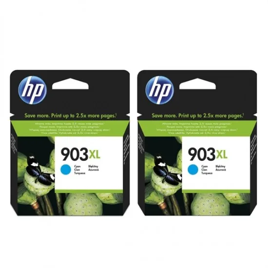 HP T6M03AED nr.903XL (modra) dvojno pakiranje - Original kartuša