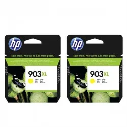 HP T6M11AED nr.903XL (rumena) dvojno pakiranje - Original kartuša